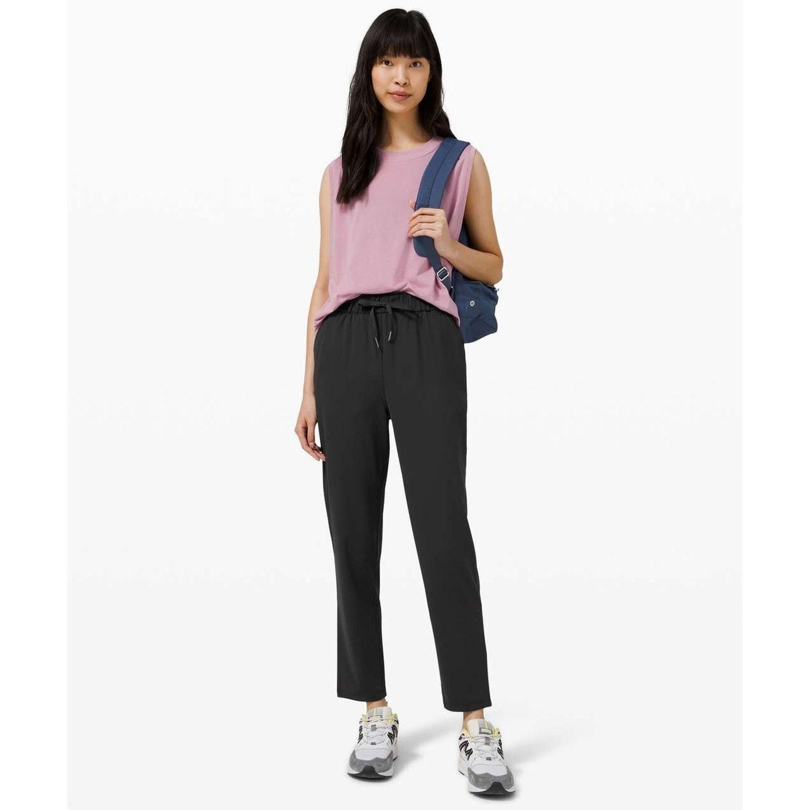Lululemon Lululemon Black Luxtreme High Rise Keep Moving Pants 12 Size 34" / US 12 / IT 48 - 1 Thumbnail