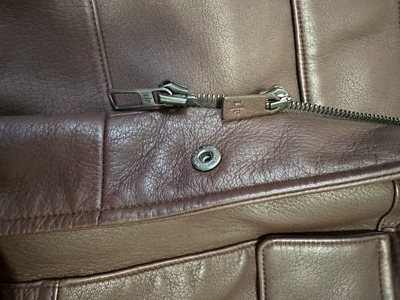 Other LORO PIANA Classic leather coat and overcoat Size US XXL / EU 58 / 5 - 7 Thumbnail