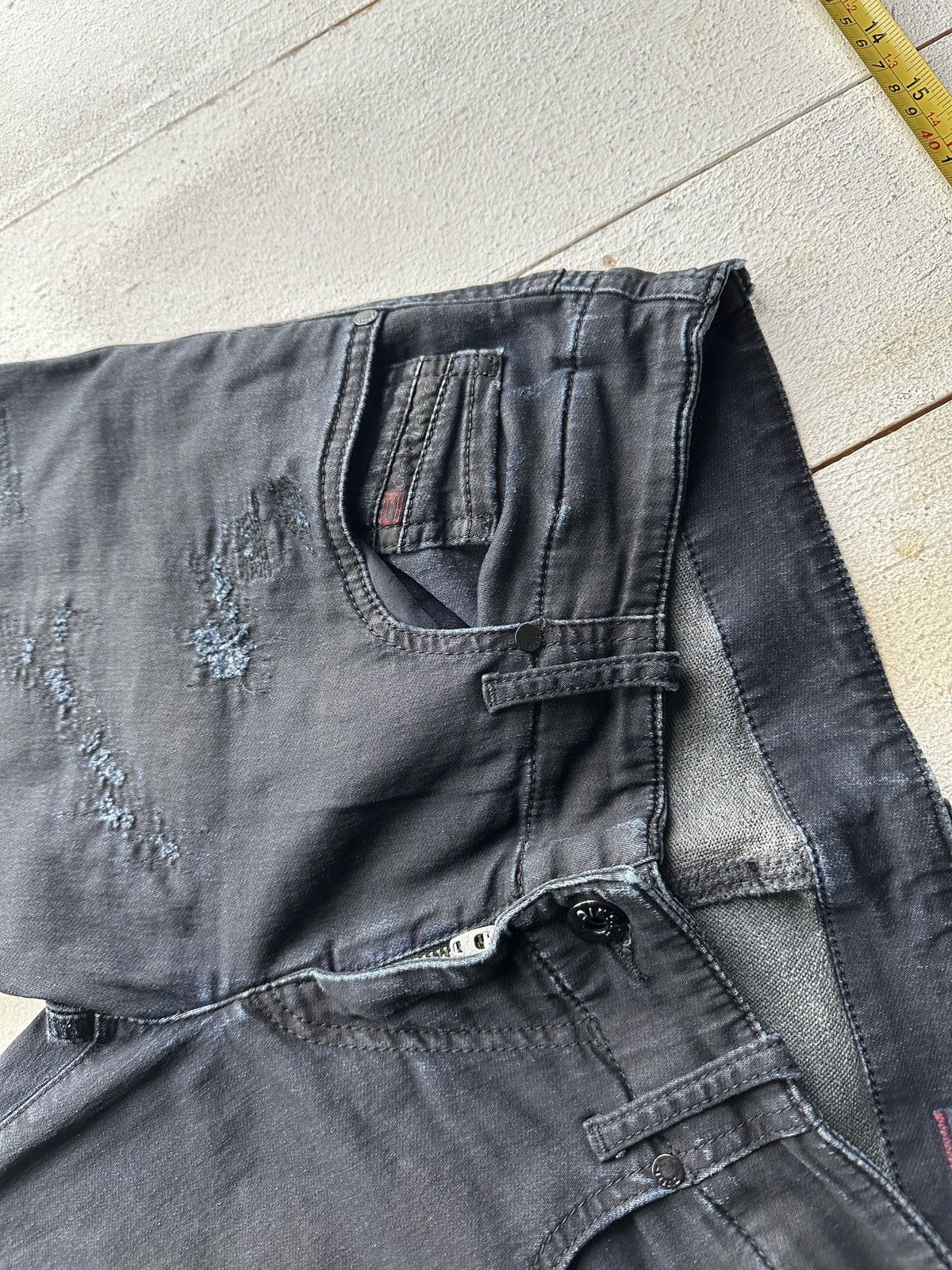 Diesel 🚨Gothic Diesel Regular Slim relax Flared Jeans Womens Size 27" / US 4 / IT 40 - 5 Thumbnail