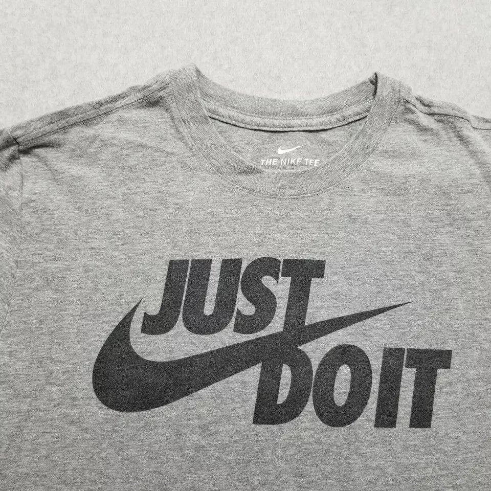 Nike Nike Shirt Mens Medium Center Swoosh Short Sleeve Just Do It Size US M / EU 48-50 / 2 - 4 Thumbnail