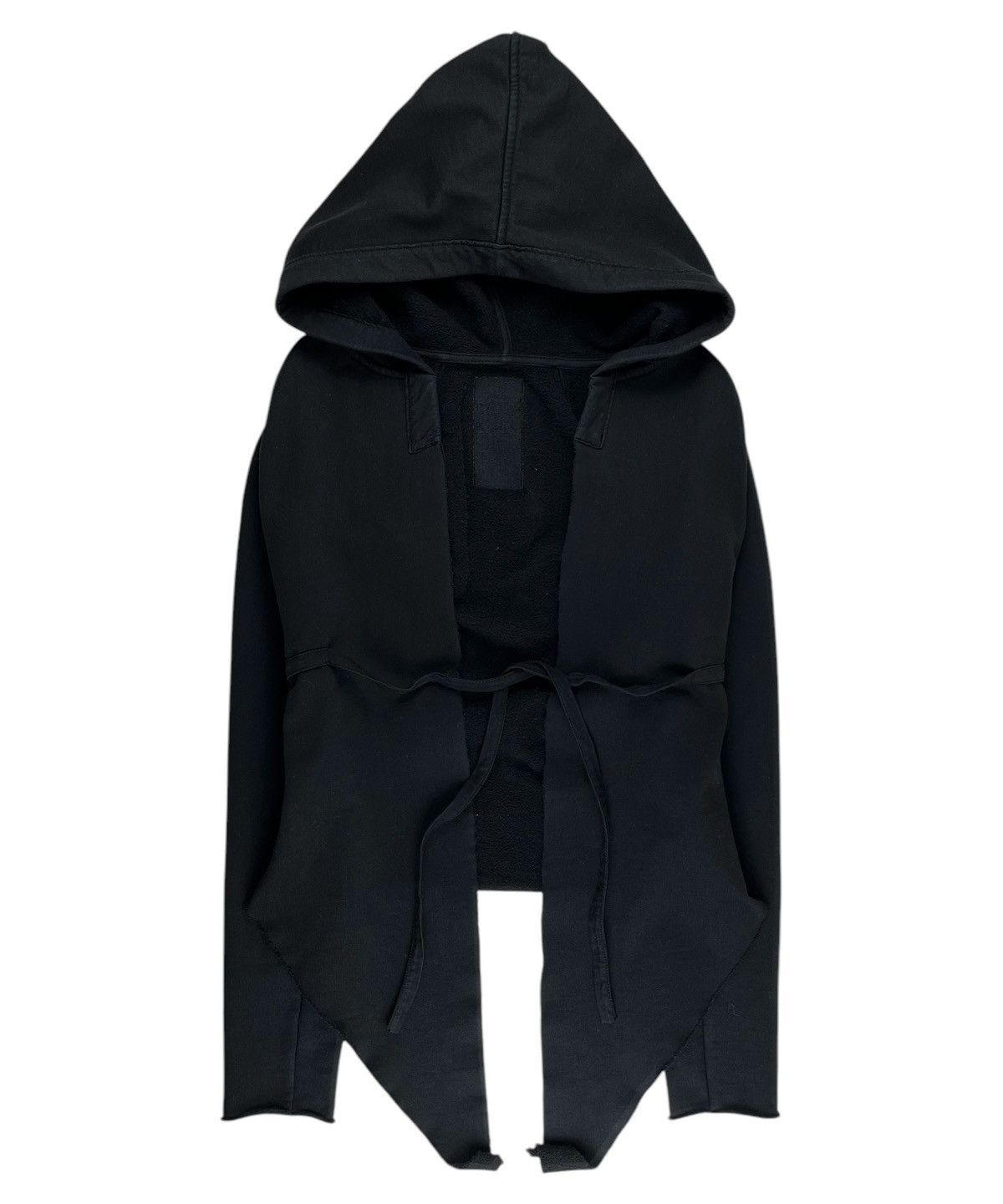Rick Owens RICK OWENS SLAB FW01 MULTILAYERED HOODIE | Grailed