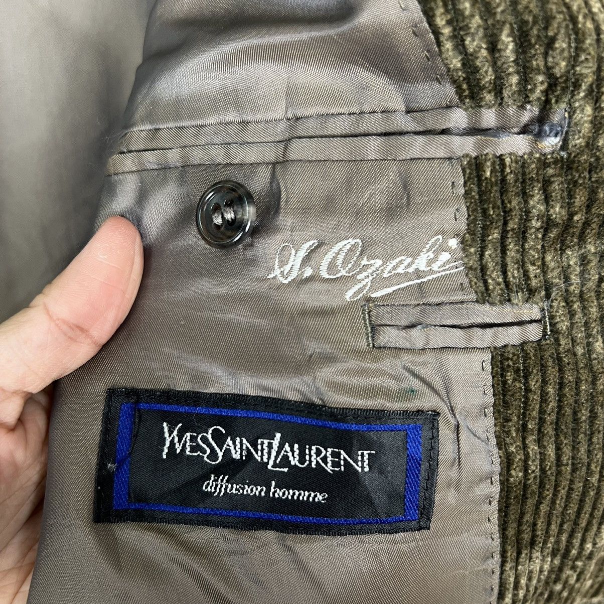 Yves Saint Laurent 🔥 YVES SAINT LAURENT CORDUROY JACKET Size US M / EU 48-50 / 2 - 12 Thumbnail