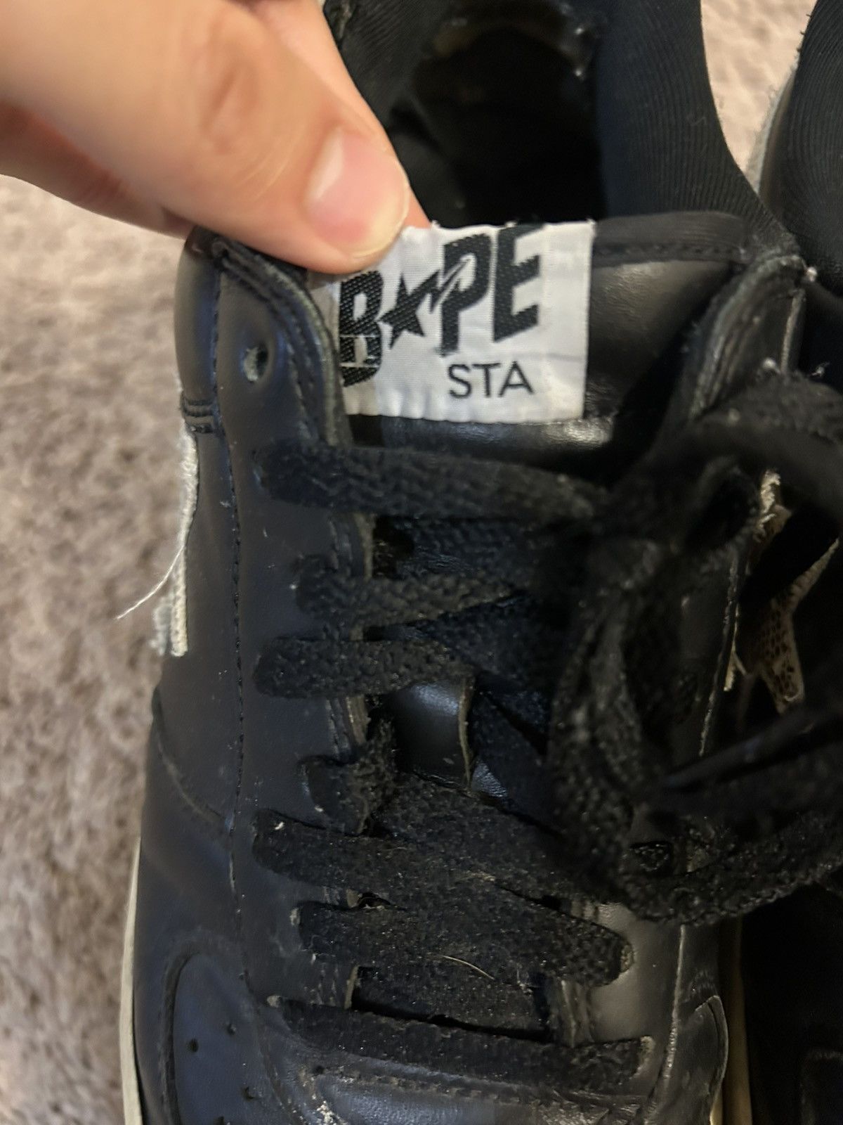 Bape Bapesta FS-001 Snakeskin - Size 9.5 Size US 9.5 / EU 42-43 - 5 Thumbnail