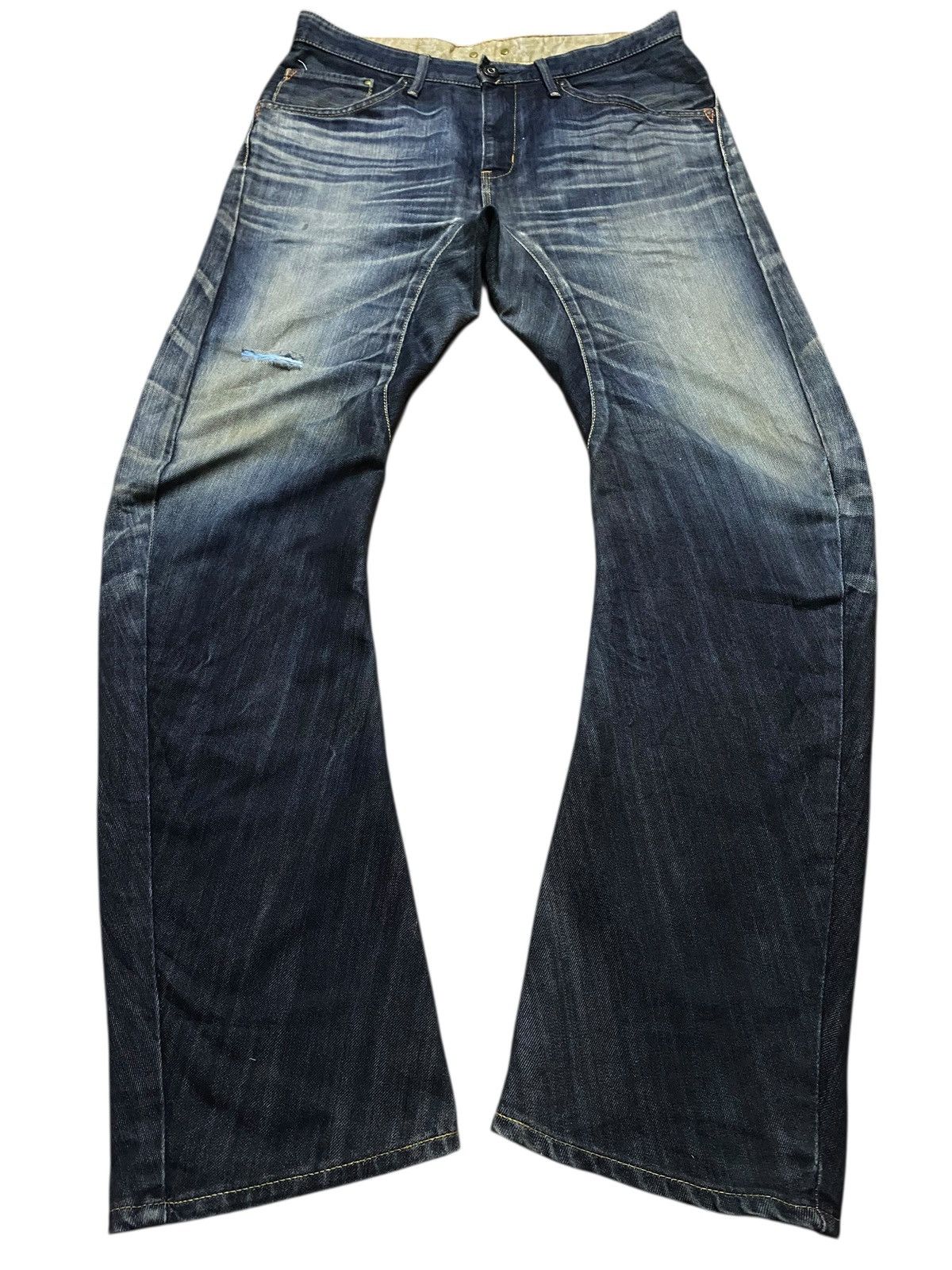 Edwin Vintage Edwin XV Funtion Curve Leg Loose Jeans Size US 33 - 1 Thumbnail