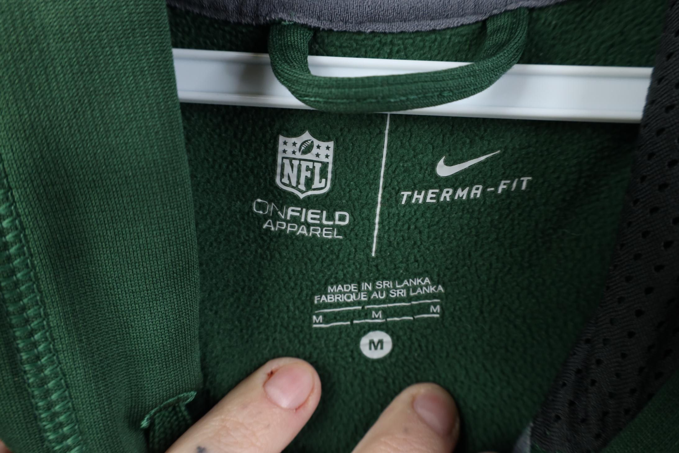 Nike Nike On Field Green Bay Packers Football Hoodie Sweatshirt Size US M / EU 48-50 / 2 - 13 Thumbnail