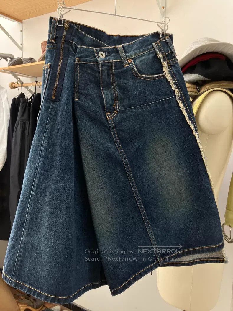 Junya Watanabe Junya Watanabe size S Denim Skirt Size 23" - 2 Thumbnail