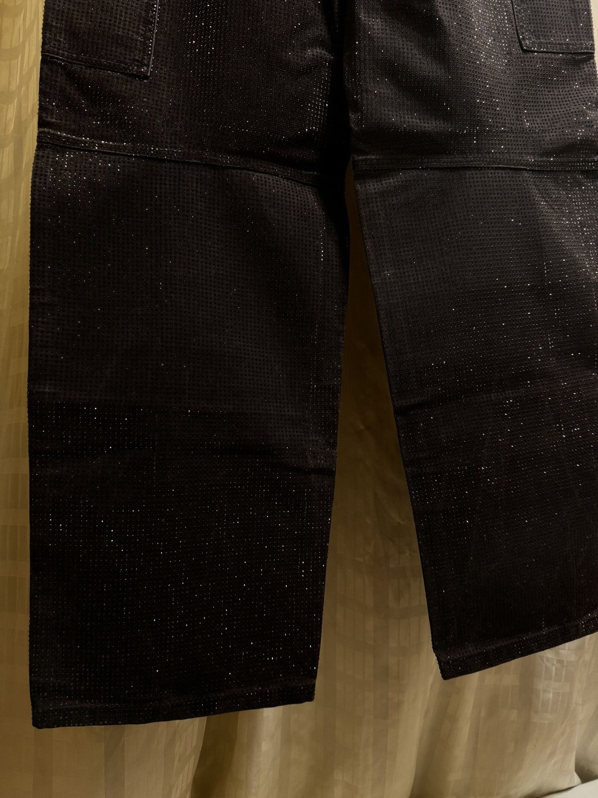 Alexander Wang Alexander Wang Beaded Carpenter Jeans Saloon Bar NWT $1695 Size 26" / US 2 / IT 38 - 9 Thumbnail