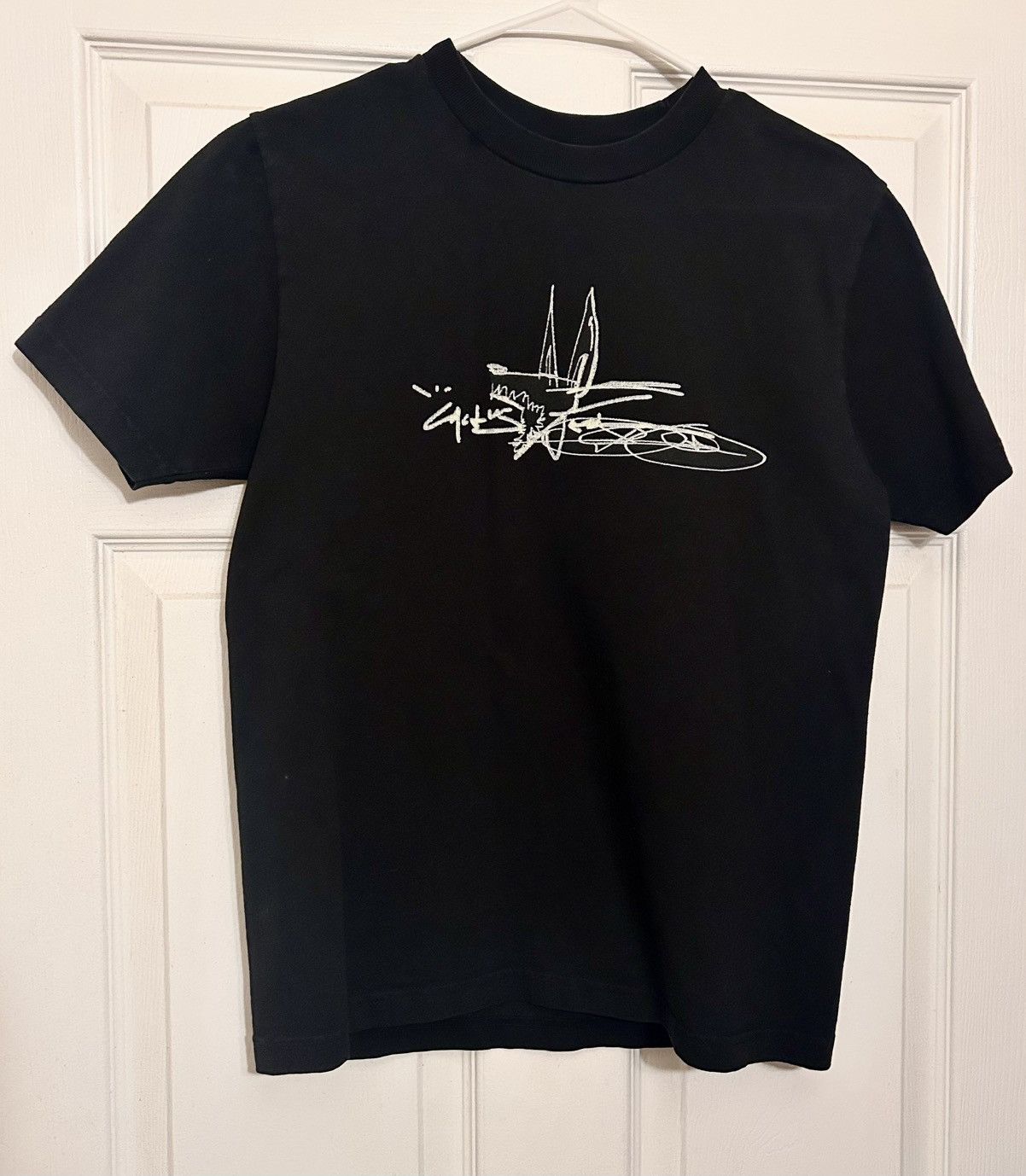 Jordan Brand × Travis Scott Travis Scott X Jordan Scribble Tee Size US S / EU 44-46 / 1 - 1 Thumbnail