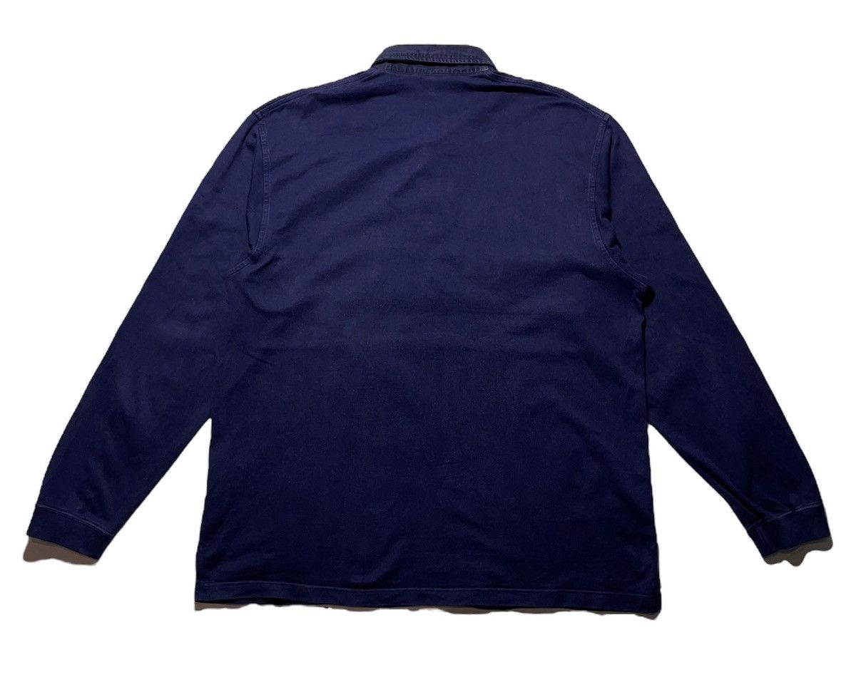 Lacoste Vintage Lacoste Big Logo Polo Longsleeve Size US XL / EU 56 / 4 - 2 Thumbnail