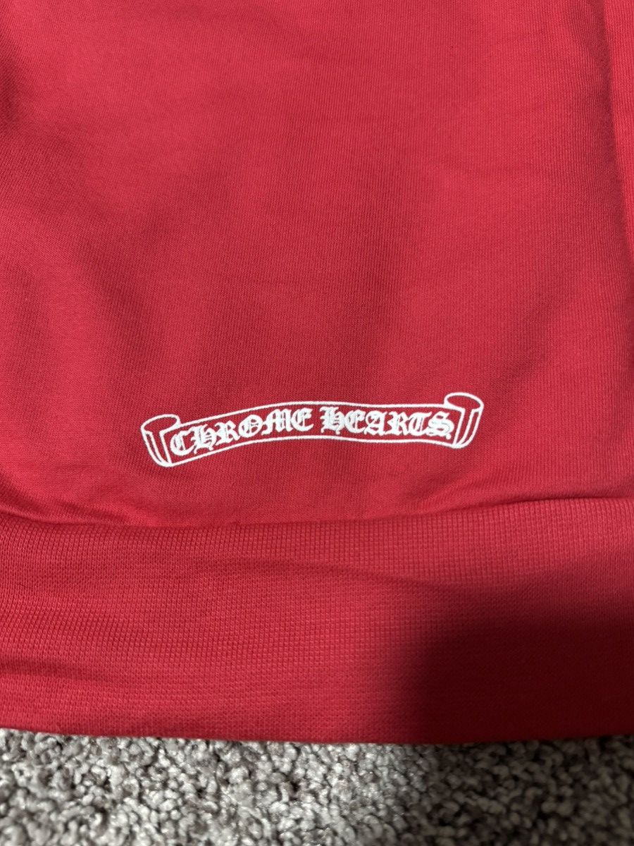 Chrome Hearts Chrome Hearts Red Hoodie XL Size US XL / EU 56 / 4 - 11 Thumbnail