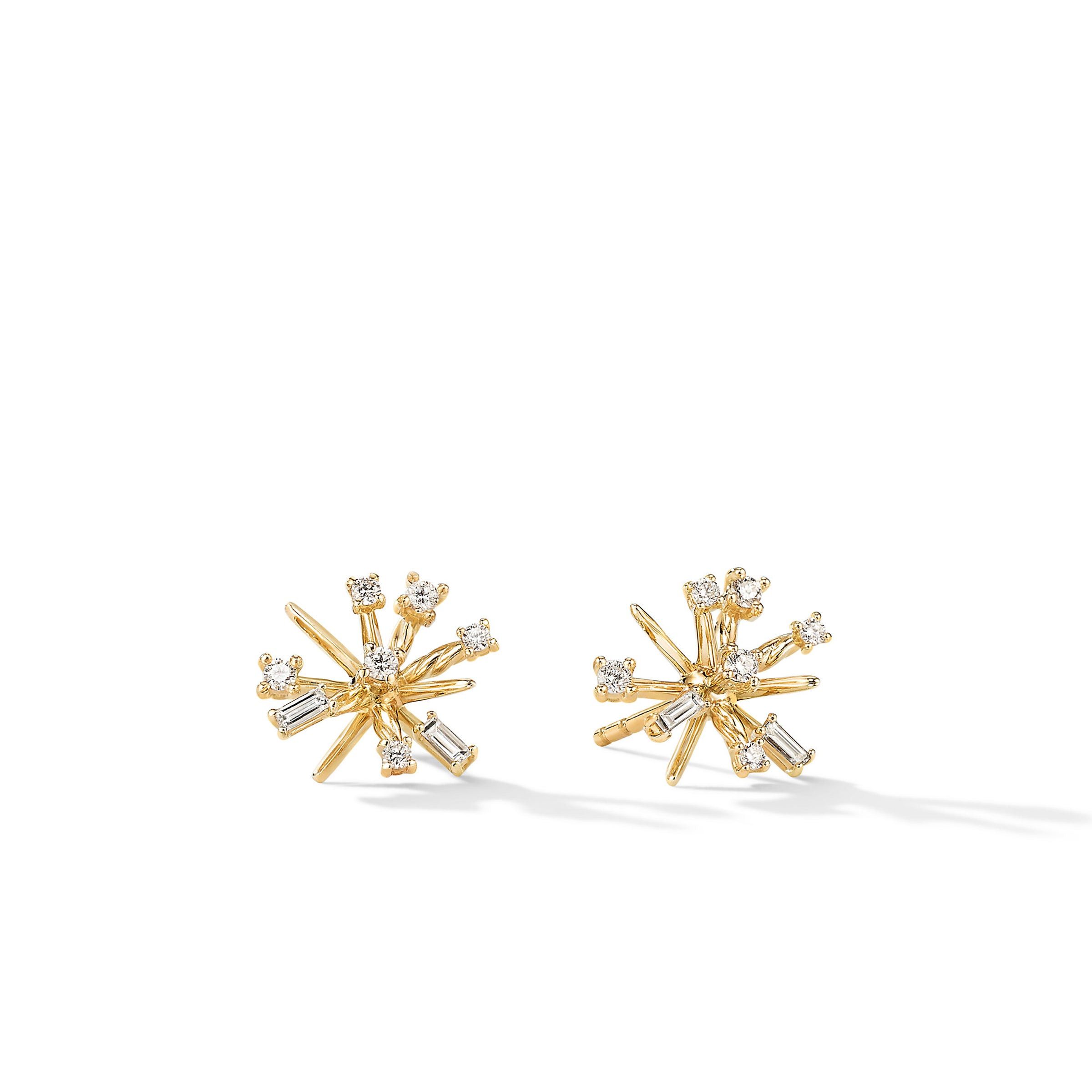 David Yurman o1w1db10526 E16294D/Size10/Supernova Stud Earrings in Golden Size ONE SIZE - 1 Thumbnail