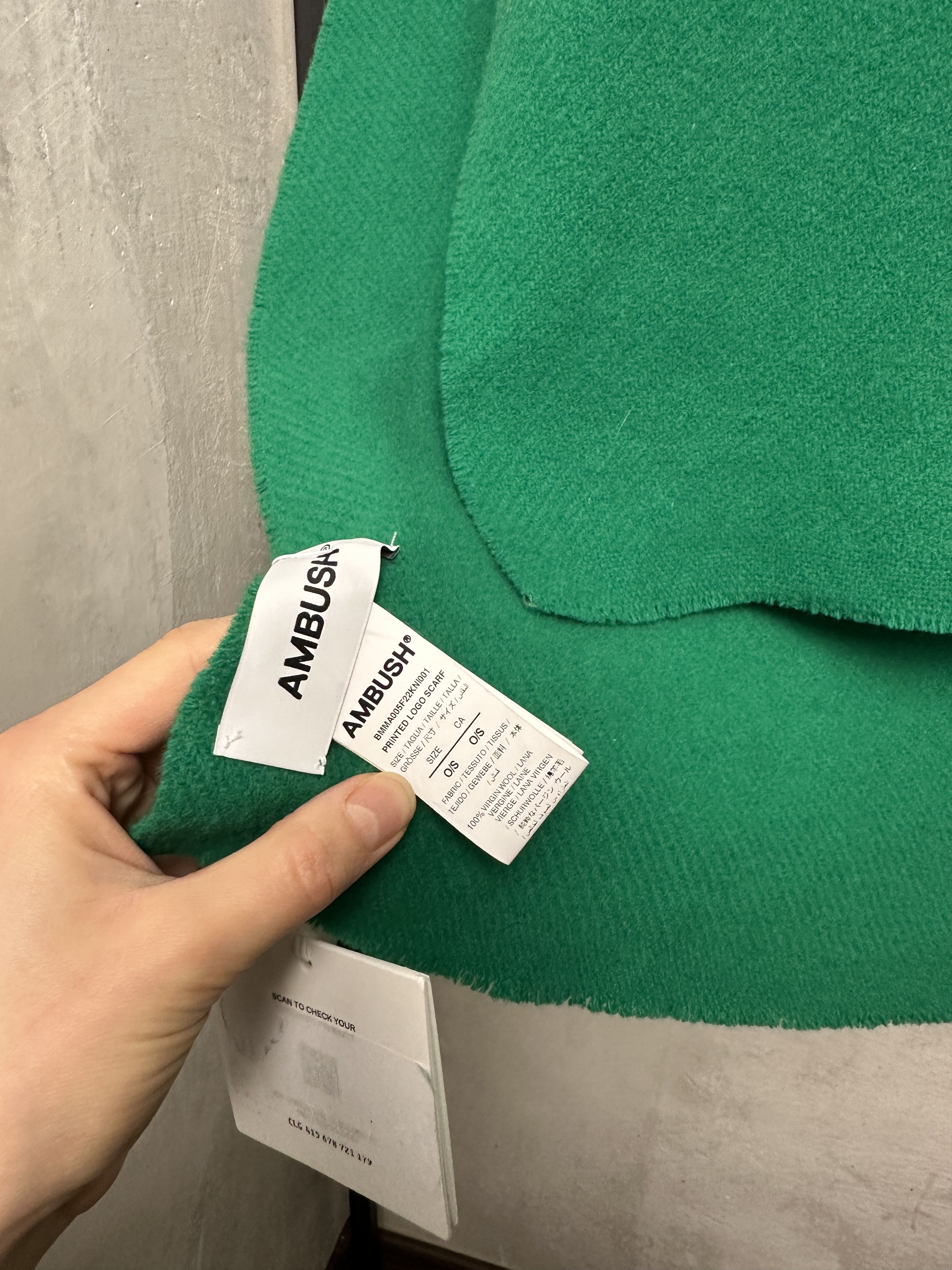 Ambush Design Ambush Wool Logo Scarf Size ONE SIZE - 9 Thumbnail