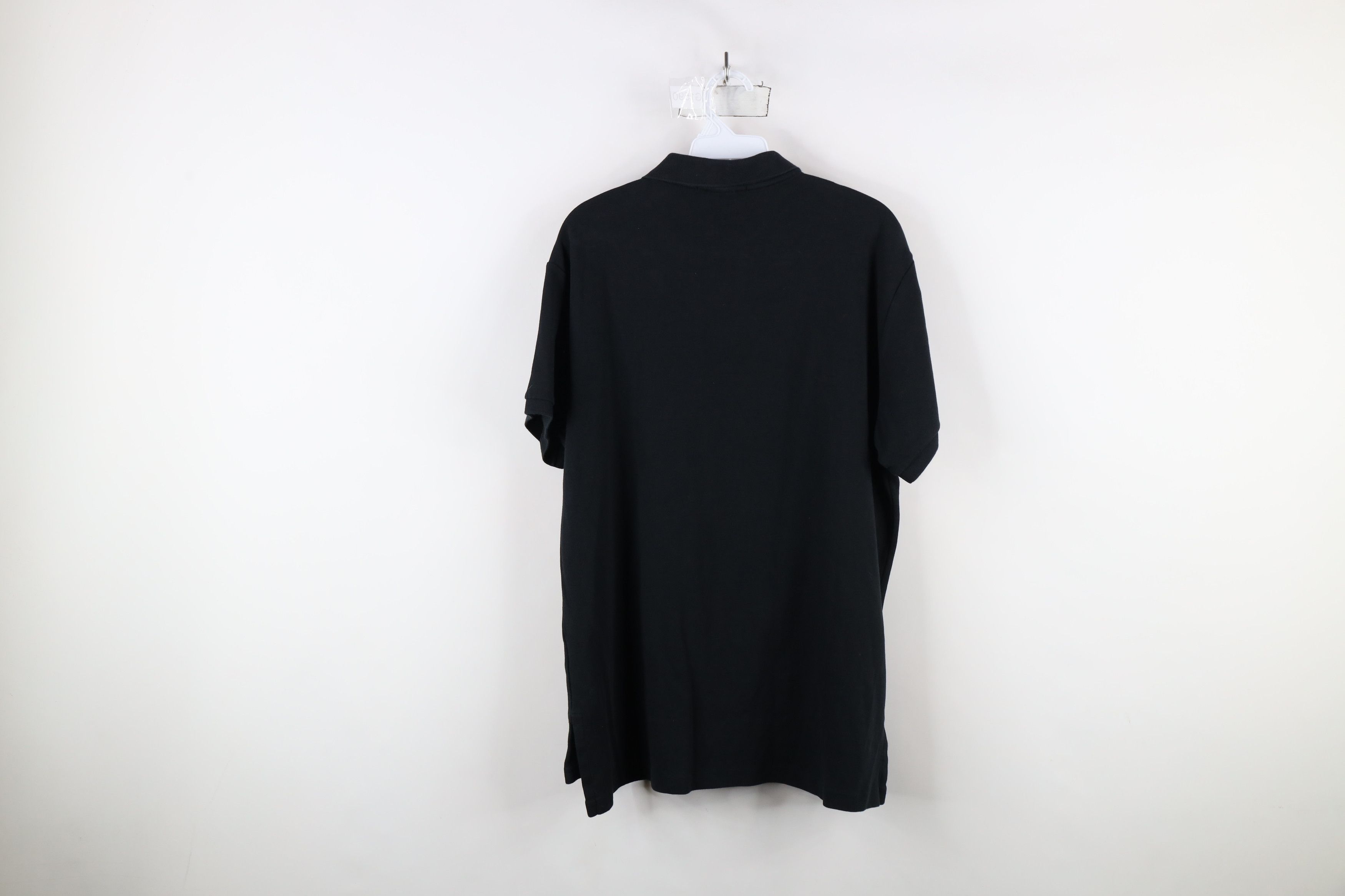 Ralph Lauren × Vintage Vintage 90s Ralph Lauren Faded Soft Touch Polo Shirt Black Size US L / EU 52-54 / 3 - 8 Thumbnail