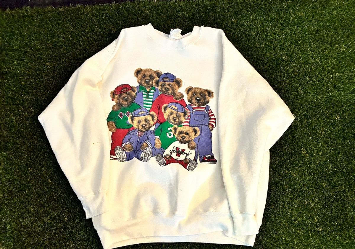Hanes Bear crewneck Size US XL / EU 56 / 4 - 1 Thumbnail