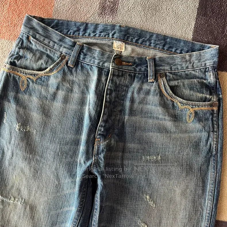 RRL Ralph Lauren RRL Ralph Lauren Western Embroidered Jeans Size US 33 - 7 Thumbnail