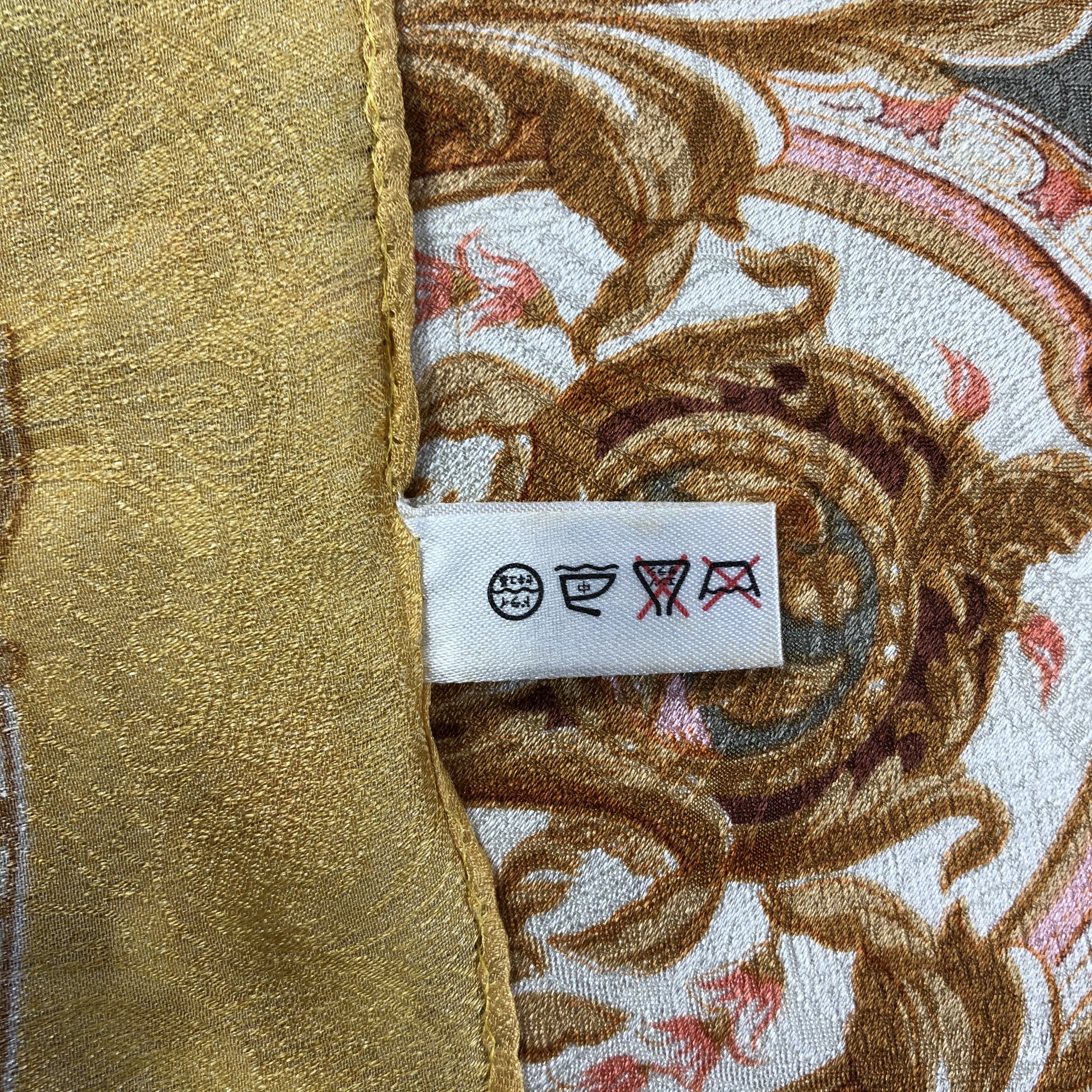 Vintage Vintage Silk Scarf Size ONE SIZE - 6 Thumbnail