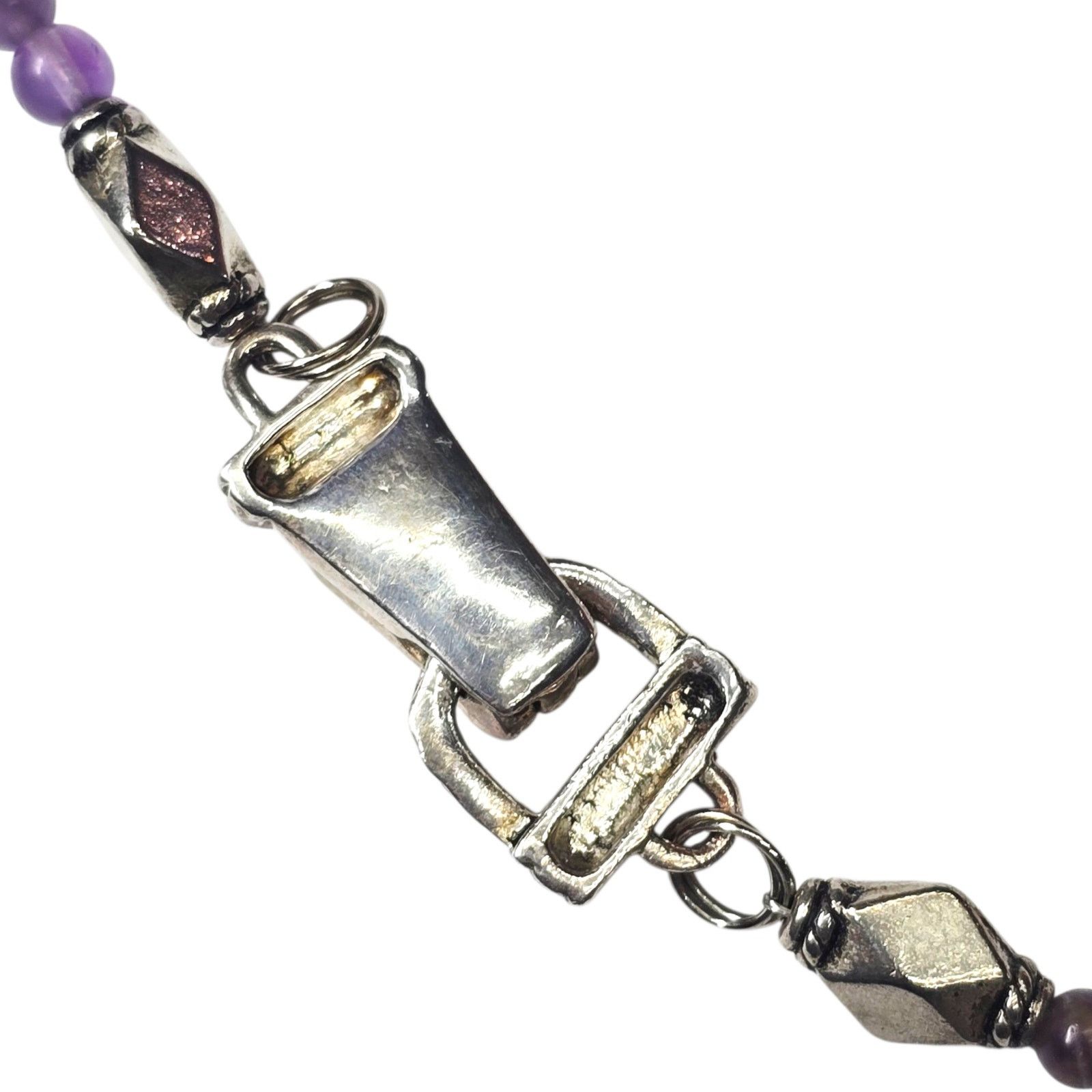 Other Amethyst Beaded Necklace w/ Magnetic Clasp Size ONE SIZE - 4 Thumbnail