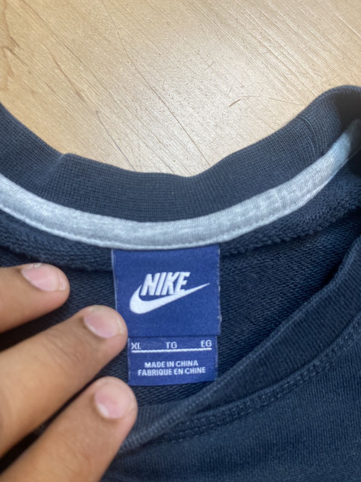 Nike × Vintage Vintage Nike Sweater Size US XL / EU 56 / 4 - 4 Thumbnail