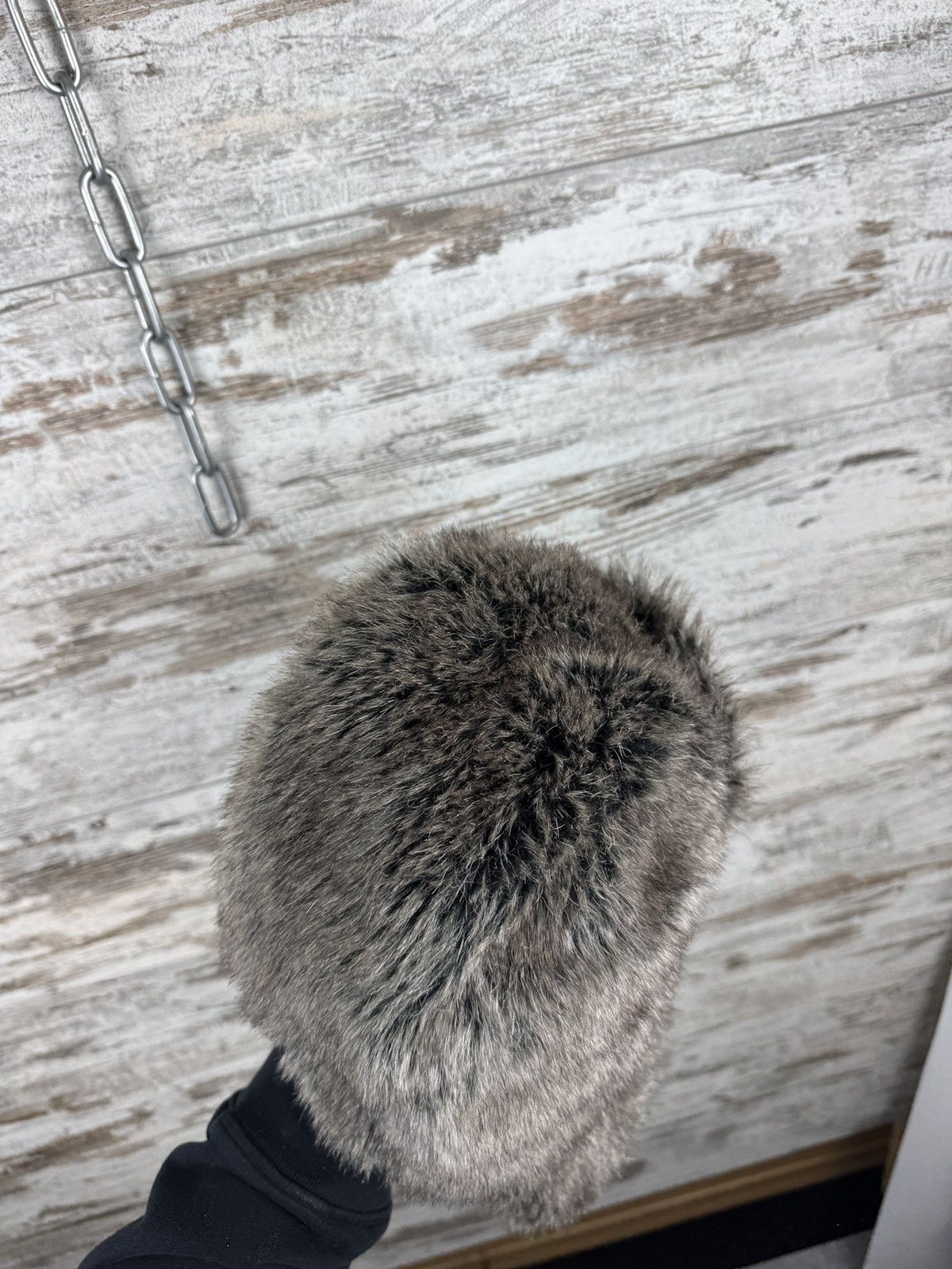 Hysteric Glamour Vintage Y2K Faux Fur Trapper Ushanka Winter Hat Fuzzy hats Size ONE SIZE - 6 Thumbnail