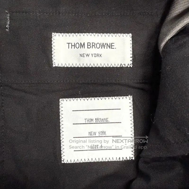 Thom Browne Thom Browne Men's Gray Casual Pants . Size US 30 / EU 46 - 3 Thumbnail