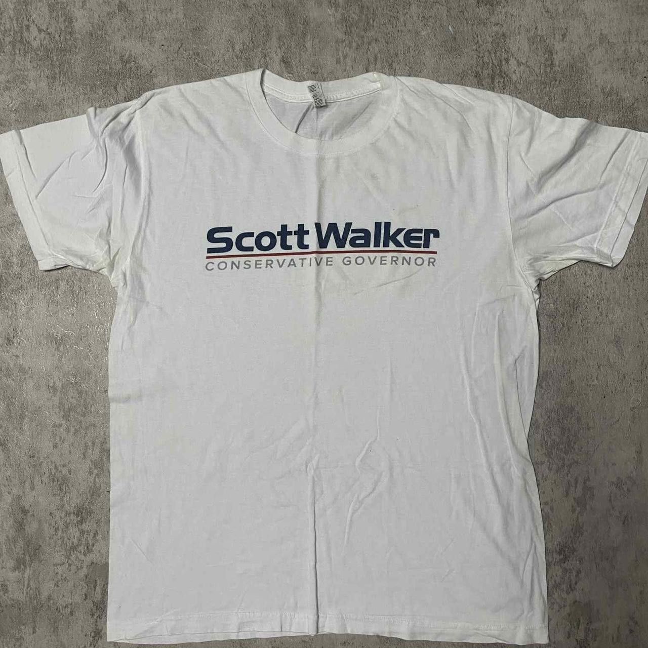 Other White cotton Scott Walker 2016 campaign t-shirt Size US L / EU 52-54 / 3 - 1 Thumbnail