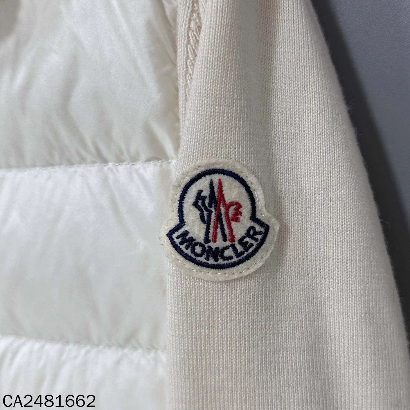 Moncler Moncler Ivory Knit Down Jacket M 99% New Size M / US 6-8 / IT 42-44 - 5 Thumbnail