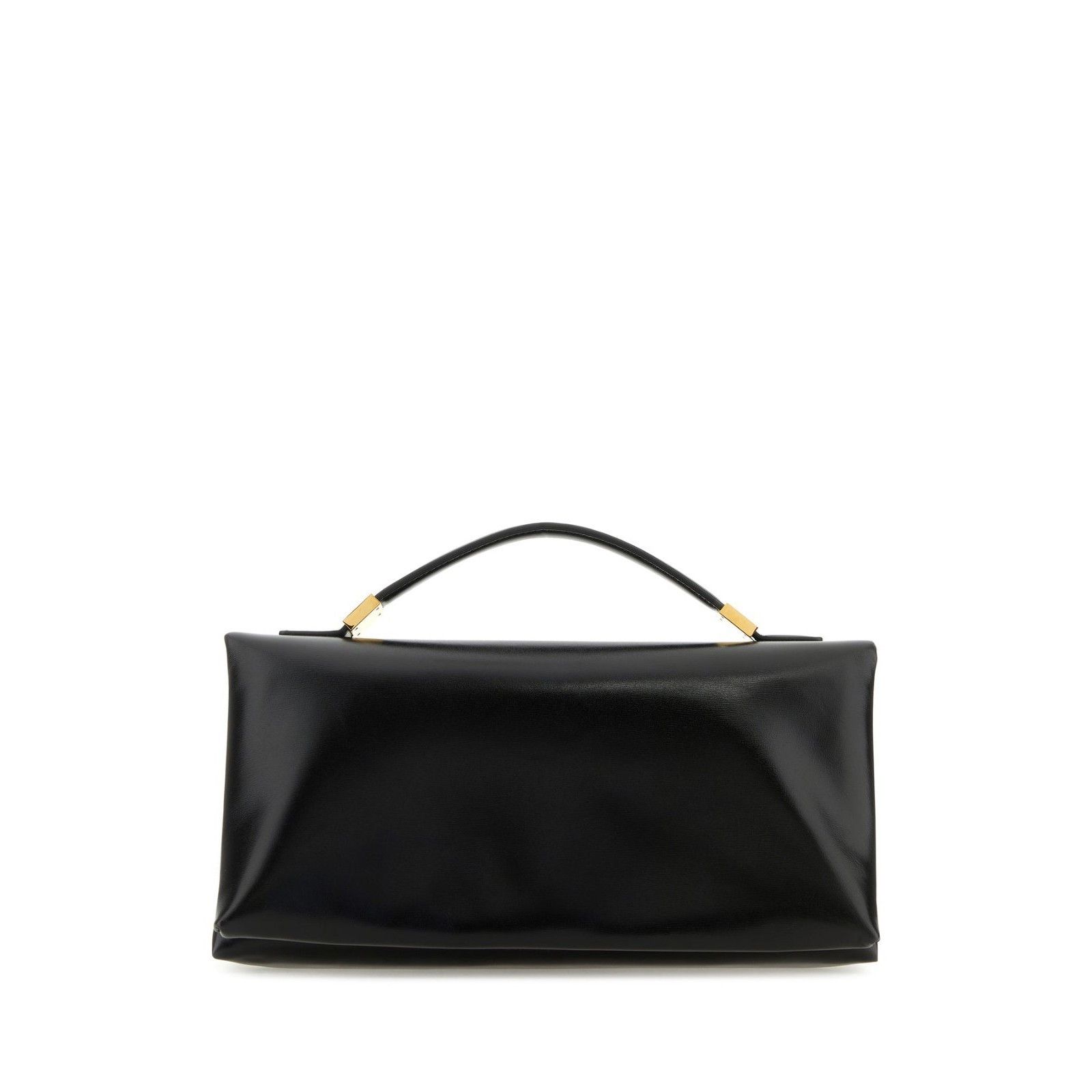 Marni MARNI Black Leather Top Handle bag New & Authentic Size ONE SIZE - 1 Thumbnail