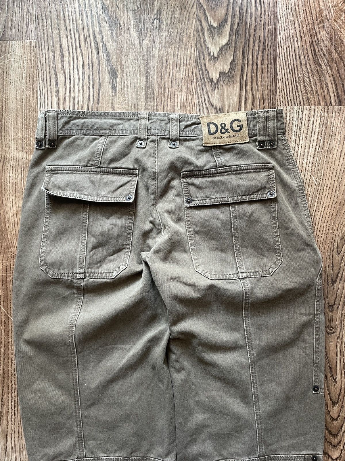Dolce & Gabbana Vintage Dolce & Gabbana Cargo Pants Size US 30 / EU 46 - 10 Thumbnail