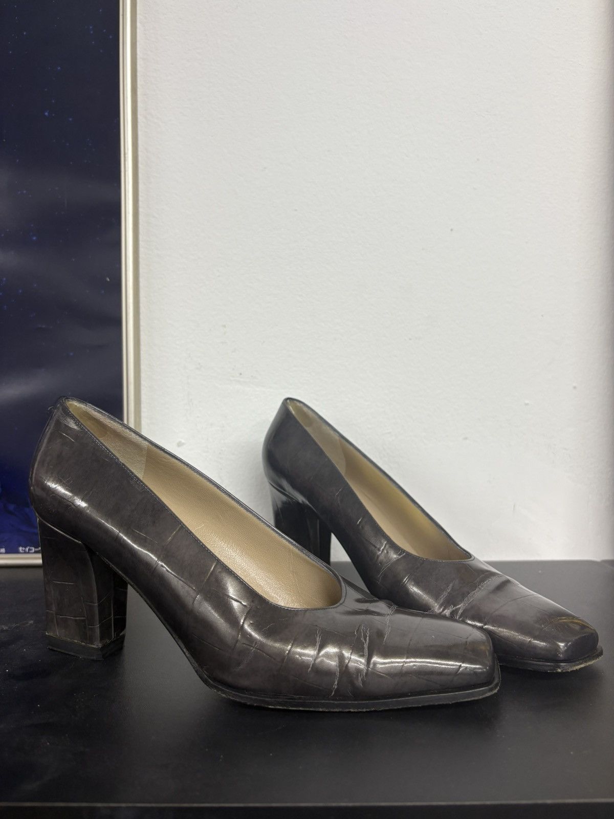 Salvatore Ferragamo Salvatore Ferragamo Leather Heels Size US 5.5 / IT 35.5 - 2 Thumbnail