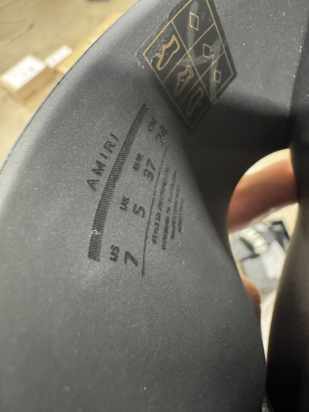 Amiri Amiri Pool Rubber Slides NEW 450$ Size US 7 / IT 37 - 5 Thumbnail