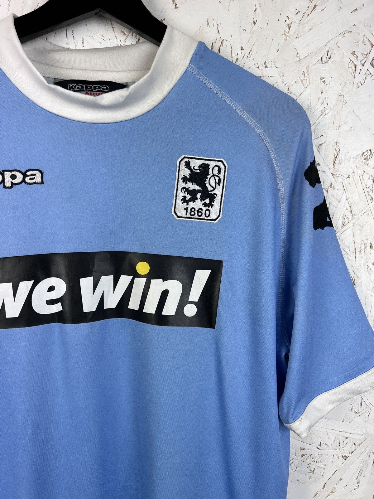 Kappa Autographed TSV 1860 Munchen 2006/07 Wolfgang #50 Jersey Size US XL / EU 56 / 4 - 6 Thumbnail