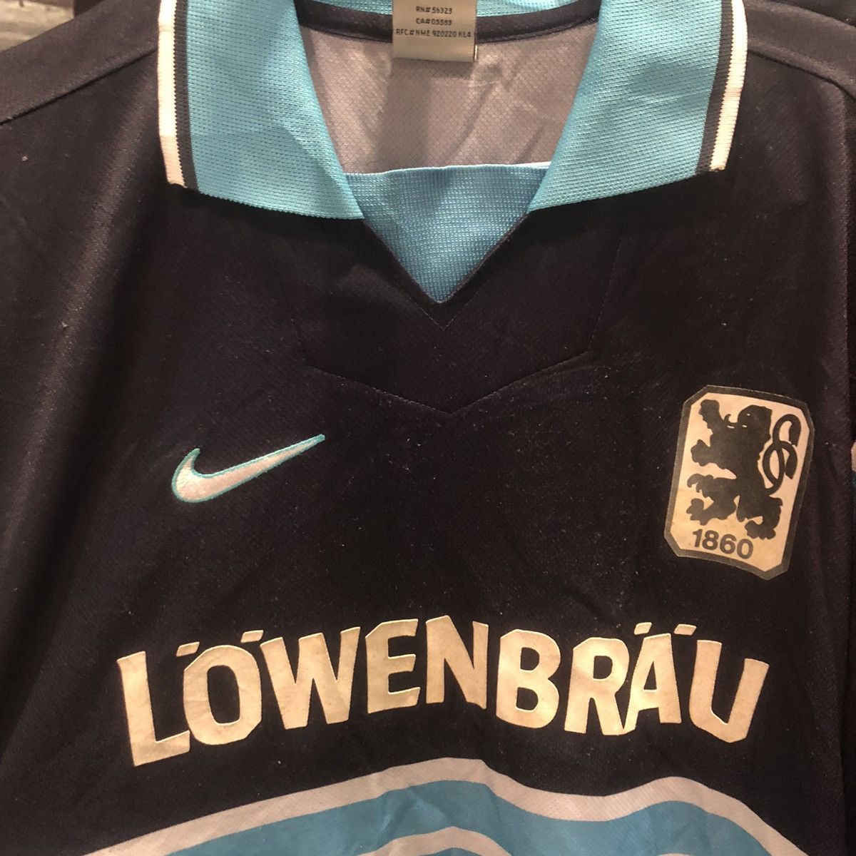 Nike × Vintage 1860 Munich 97/98 Longsleeves away shirt Size US S / EU 44-46 / 1 - 3 Thumbnail