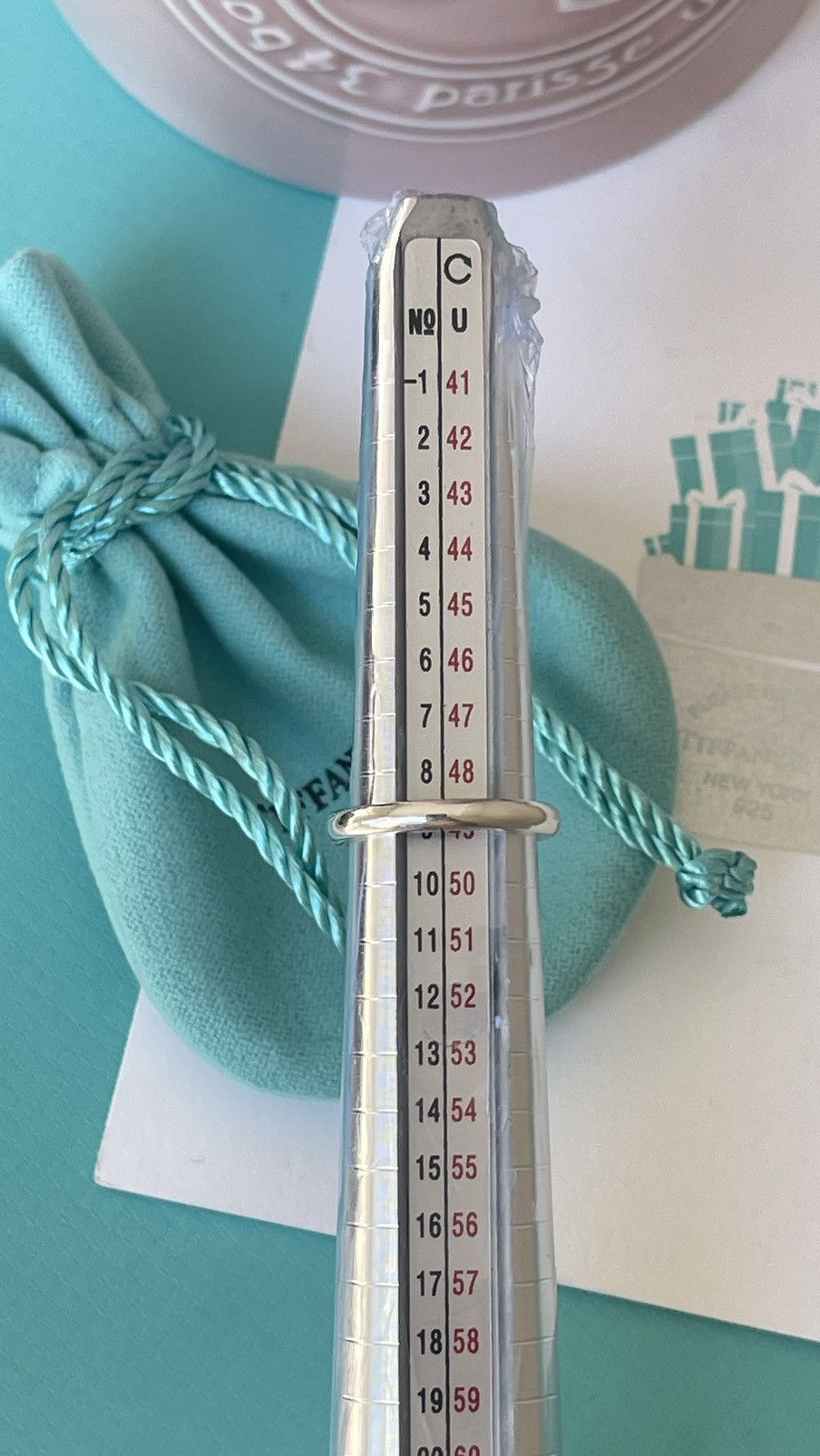 Tiffany & Co. Tiffany & Co. Elsa Peretti Ruby Silver Stacking Band 5 $450 Size ONE SIZE - 4 Thumbnail