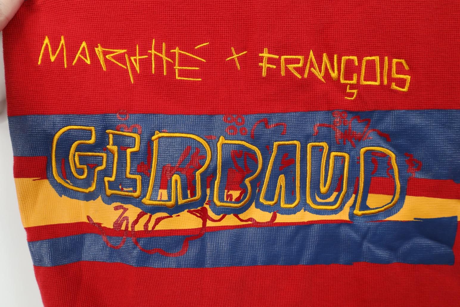 Marithe + Francois Girbaud Deadstock Vintage 90s Marithe Francois Girbaud Knit T-Shirt Size US L / EU 52-54 / 3 - 4 Thumbnail