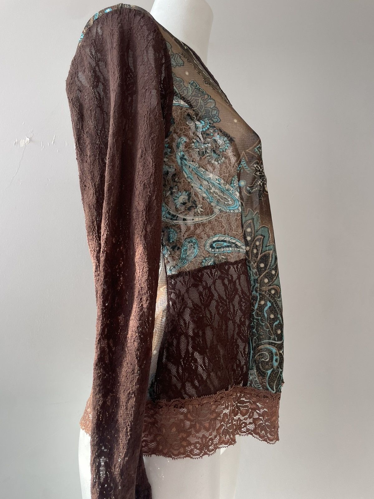 Vintage y2k blouse Size L / US 10 / IT 46 - 12 Thumbnail