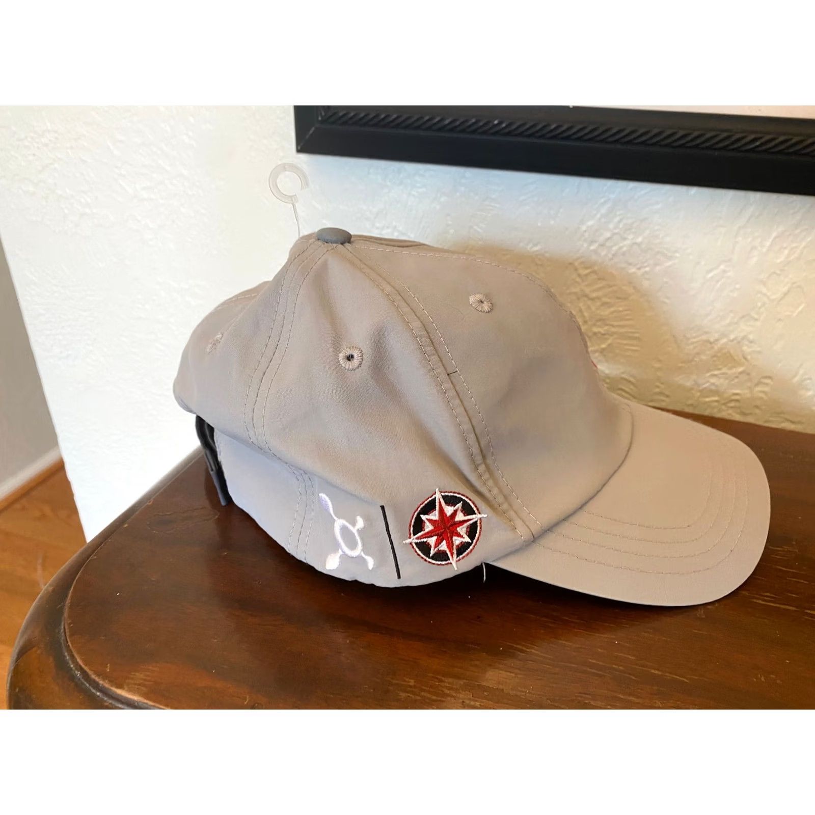 Theory Orange Theory Fitness OTF Running Hat Cap “A Quest For Life” Gray Unisex Adults Adjustable Size Baseball Cap Size ONE SIZE - 2 Thumbnail
