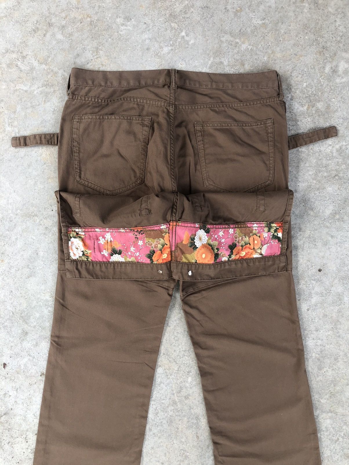 PPFM Japanese PPFM Double Waist Distressed Size US 32 / EU 48 - 4 Thumbnail