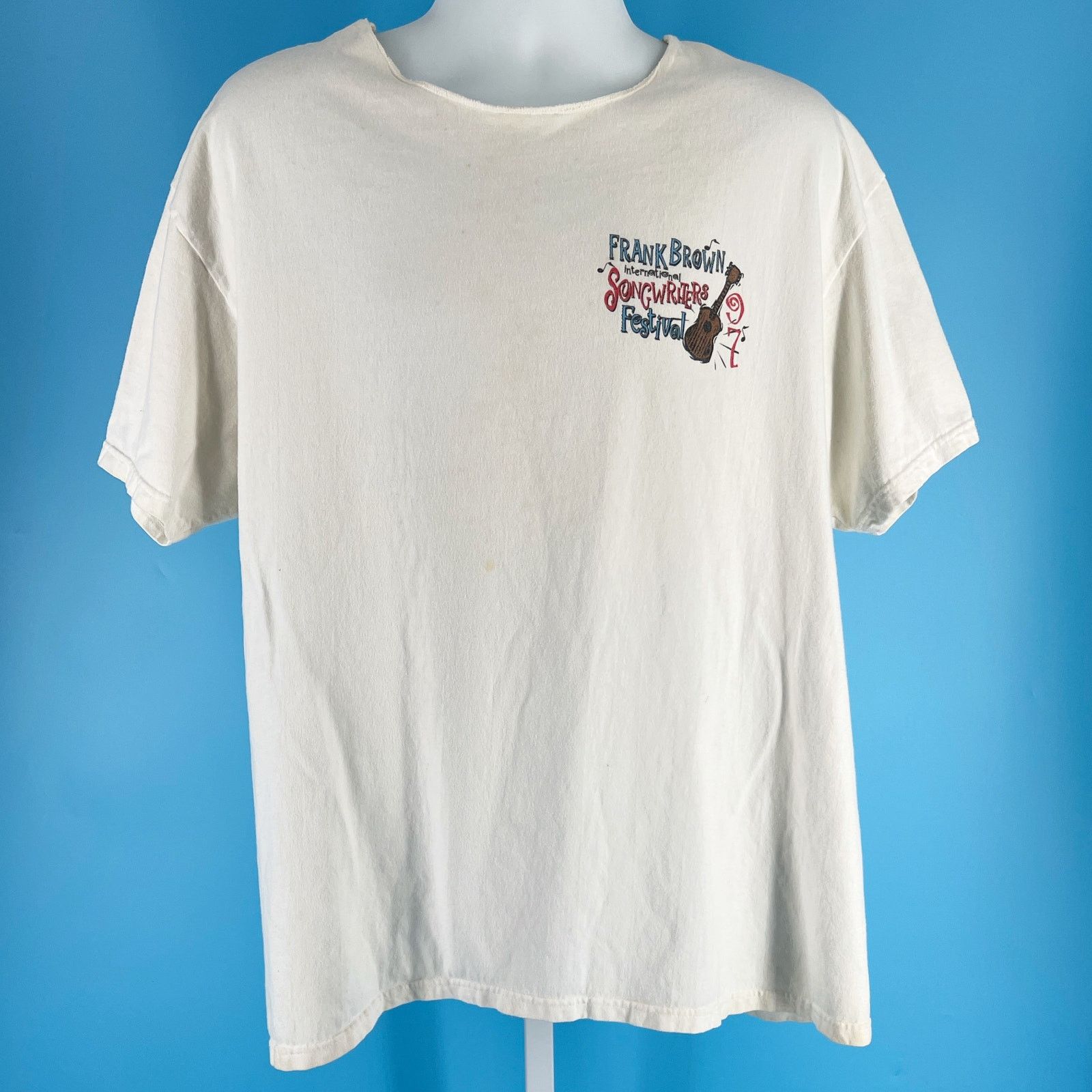 Vintage 1997 Songwriters Festival tshirt 90s 1990s vintage Size US XL / EU 56 / 4 - 3 Thumbnail