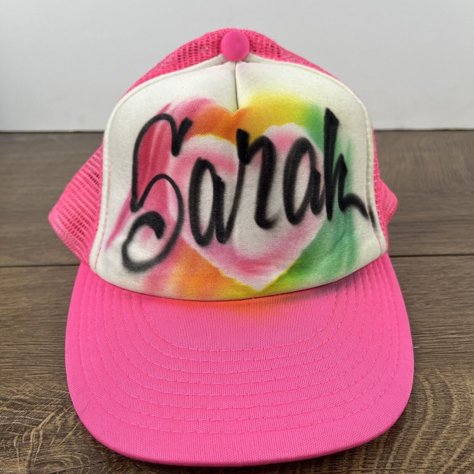 Other Sarah Hat Sarah Snapback Pink Hat Adjustable Adult Size Hat Size ONE SIZE - 5 Thumbnail