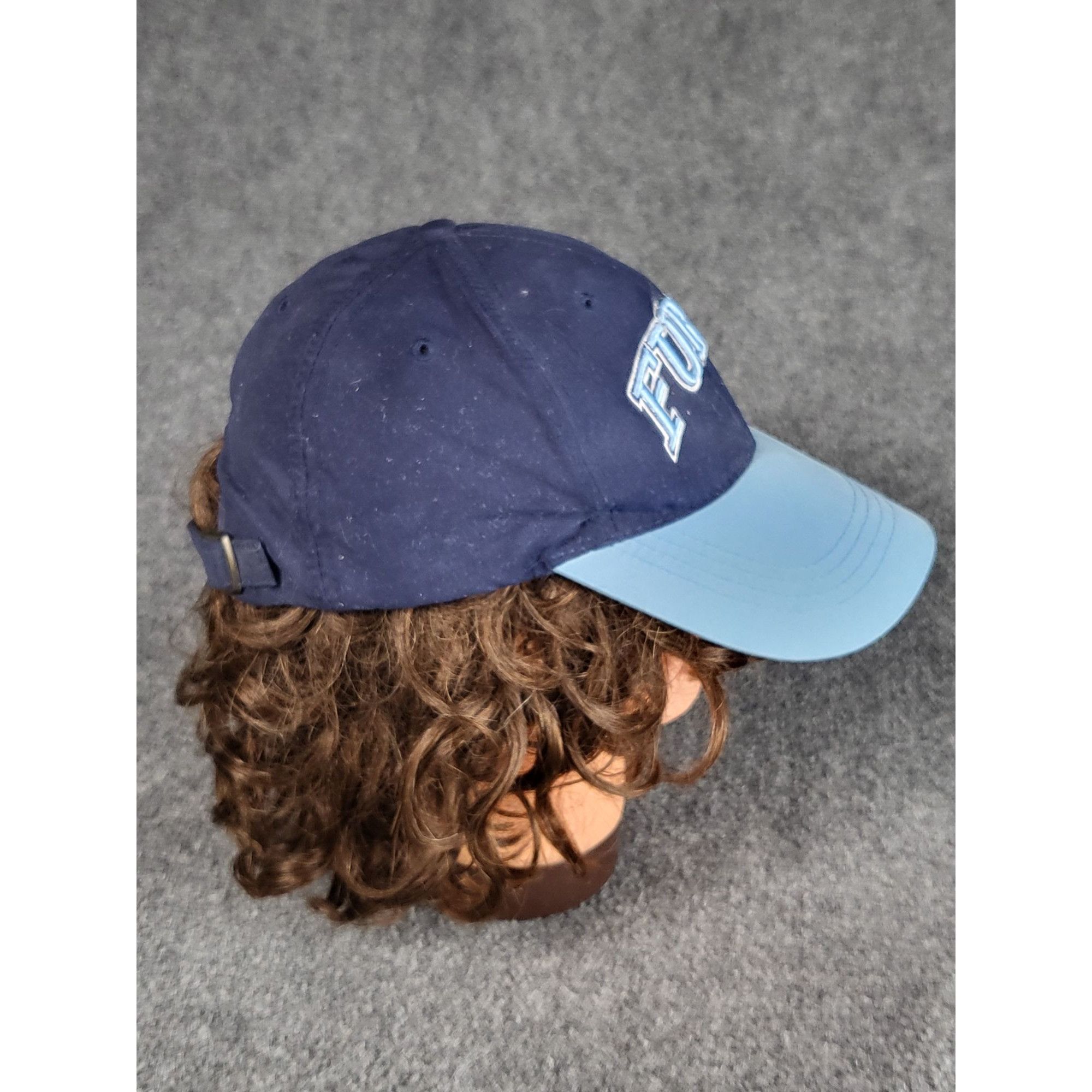 Fubu Vintage Fubu Adjustable Strap Hat Men Blue TwoTone Embroider Size ONE SIZE - 4 Thumbnail