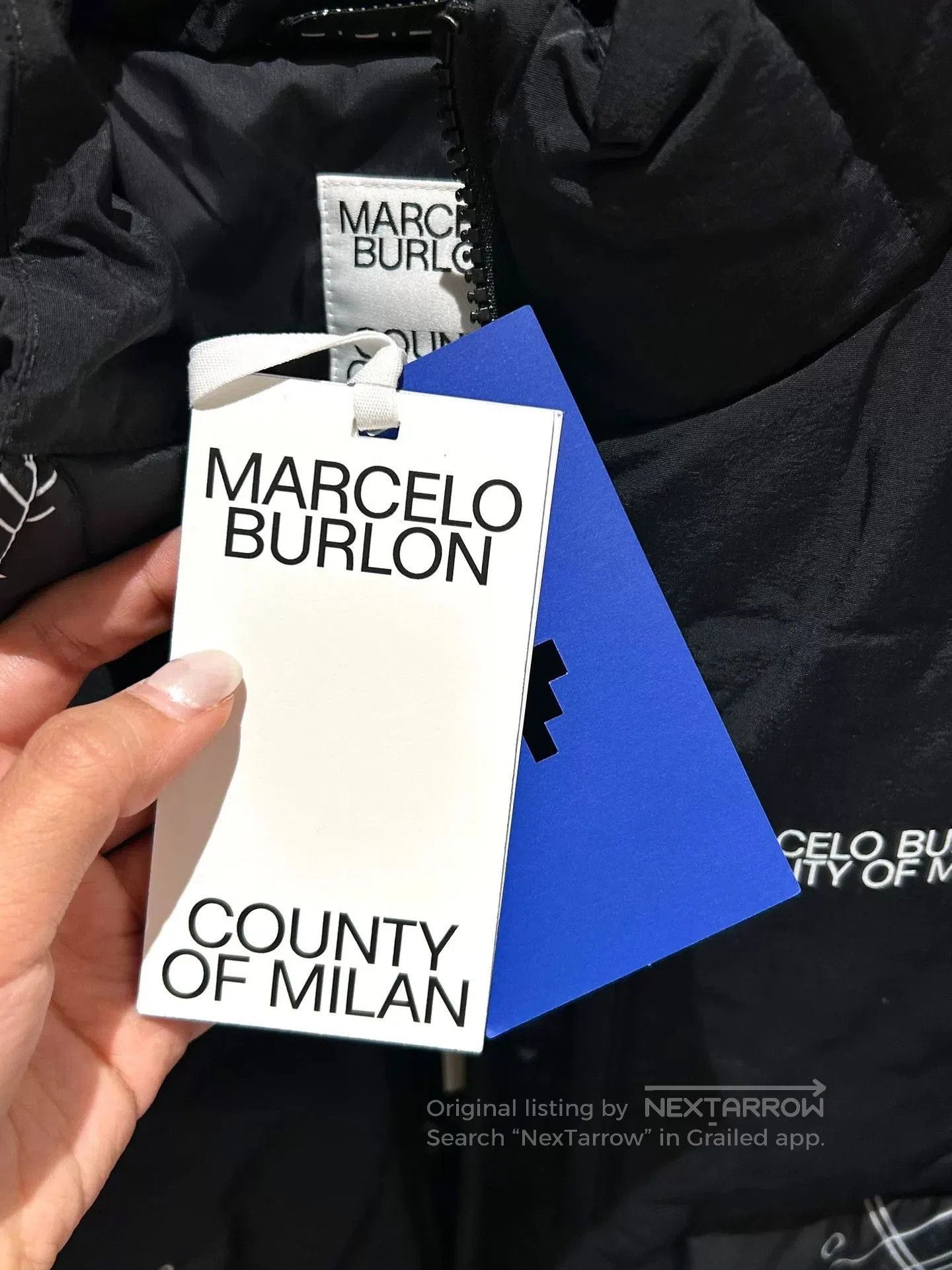 Marcelo Burlon Marcelo Burlon Men's Stand Collar Jacket. Size US S / EU 44-46 / 1 - 6 Thumbnail