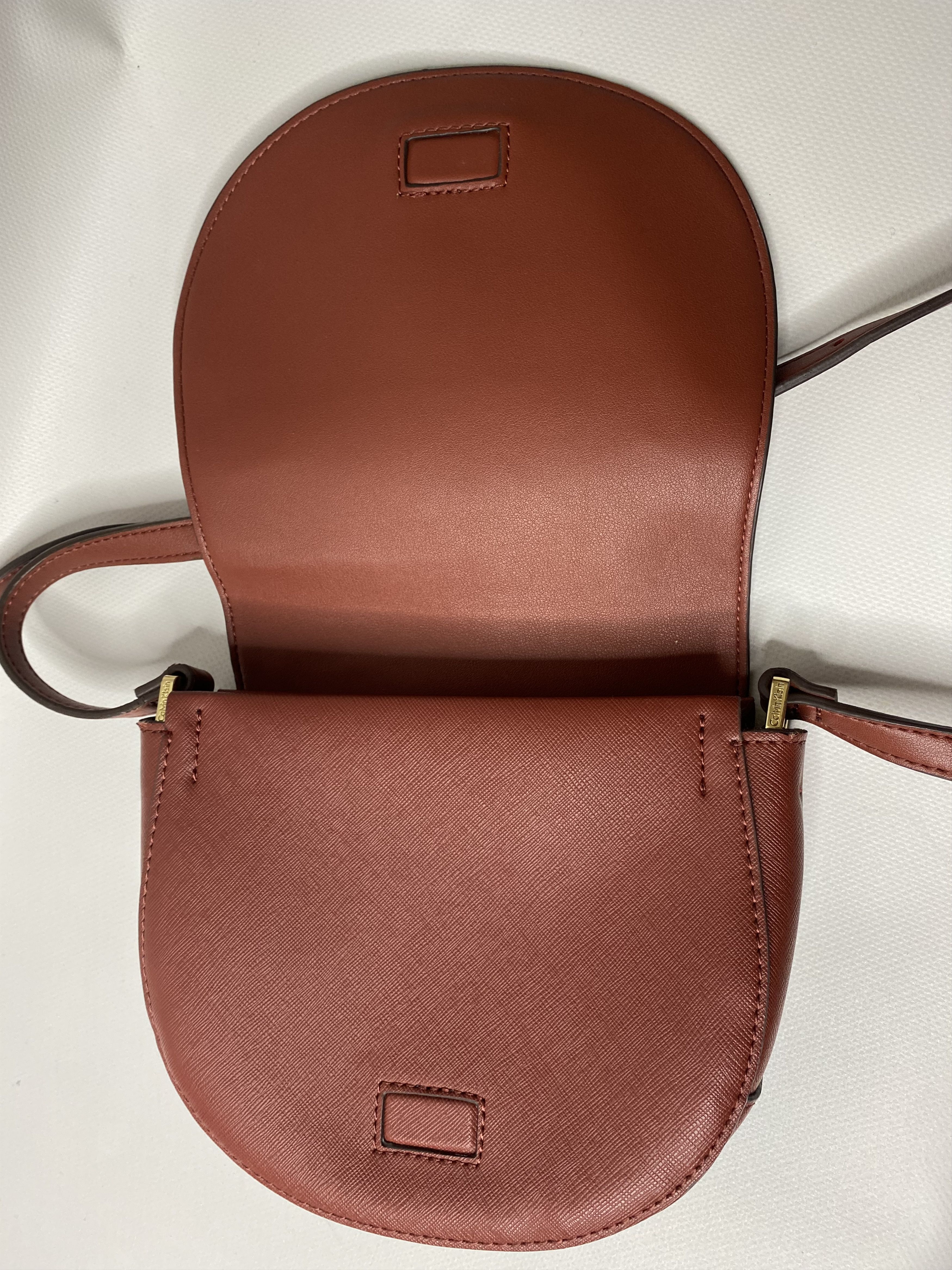Calvin Klein CALVIN KLEIN CROSSBODY FLAP OVER POCKET BAG HANDBAG Size ONE SIZE - 6 Thumbnail