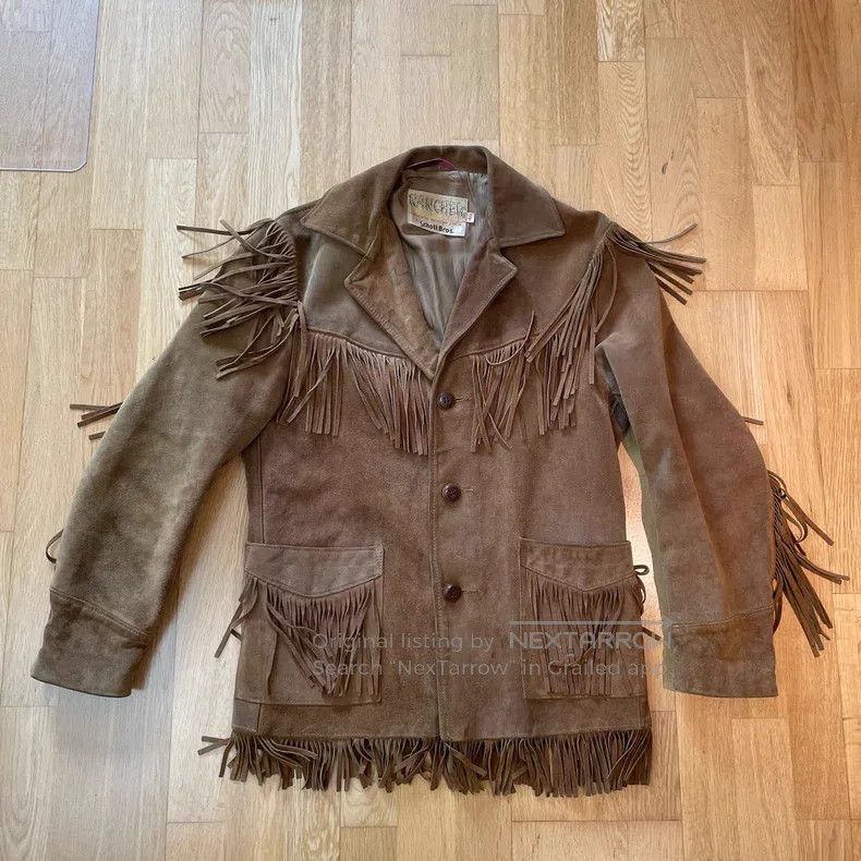 Schott Schott Fringed western leather coat Size US XXS / EU 40 - 1 Thumbnail