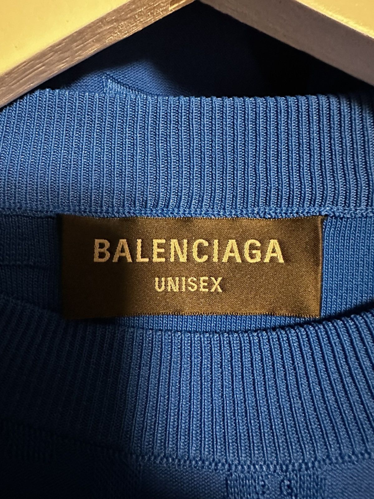 Balenciaga Balenciaga all over logo sweater sample/prototype Size US L / EU 52-54 / 3 - 3 Thumbnail