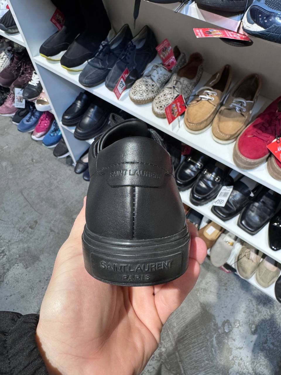 Saint Laurent Paris Saint Laurent Paris Andy Low Leather shoes Size US 6 / IT 36 - 4 Thumbnail