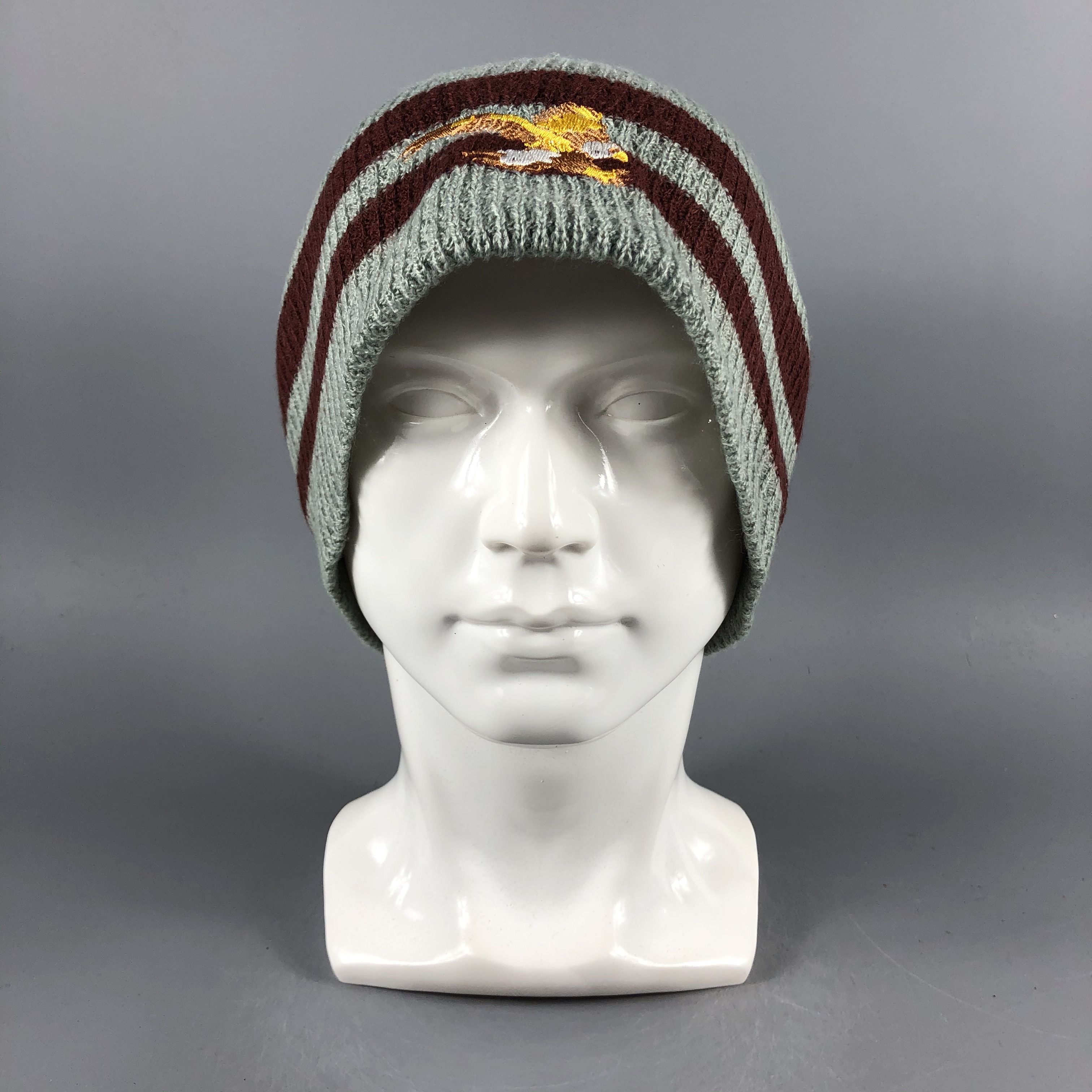 Vintage Unknown Eagle Emboidery Beanie Snow Hat Snow Cap -D1253 Size ONE SIZE - 7 Thumbnail