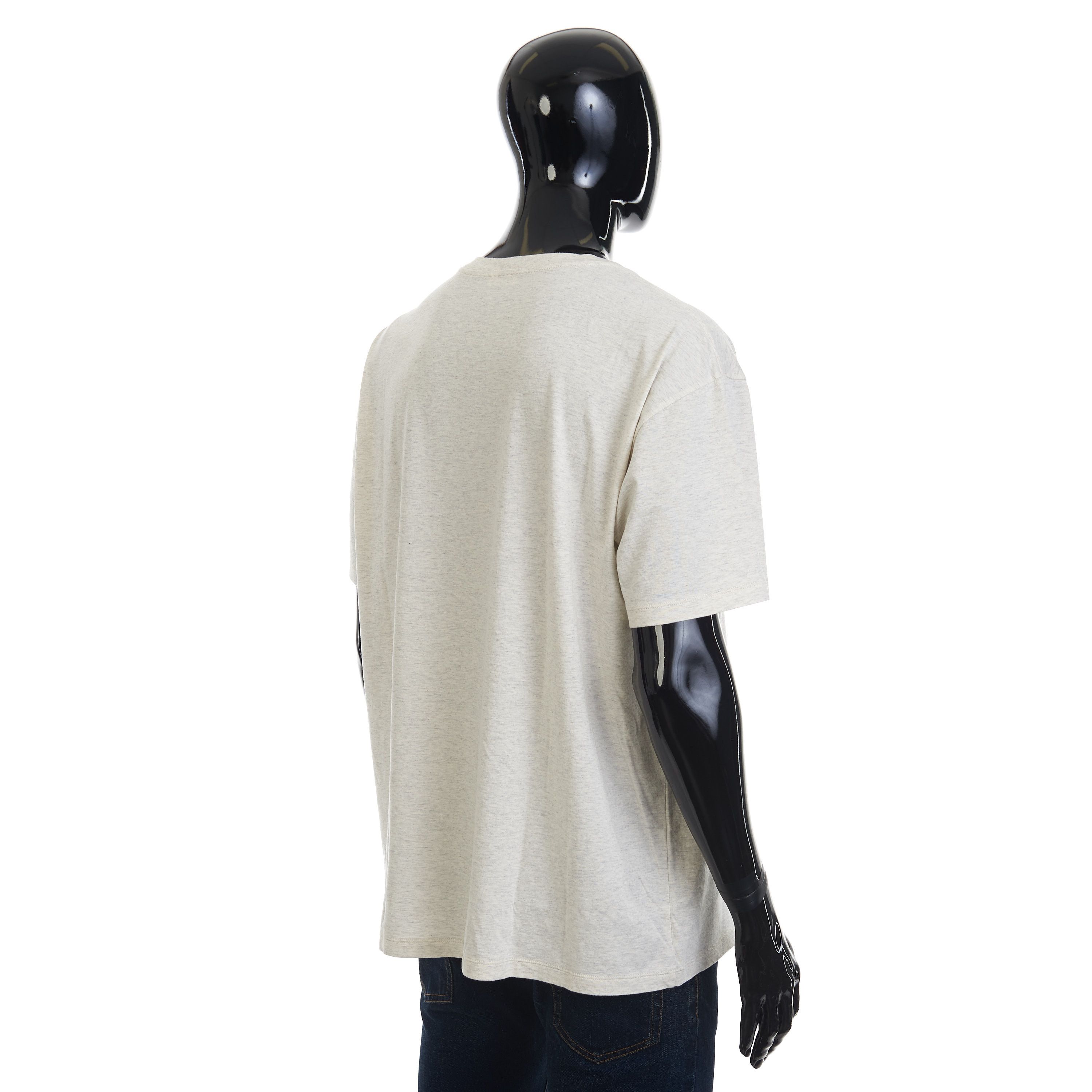 Celine Beige Loose T-shirt - Celine Screen Print, Cotton Jersey Size US S / EU 44-46 / 1 - 6 Thumbnail