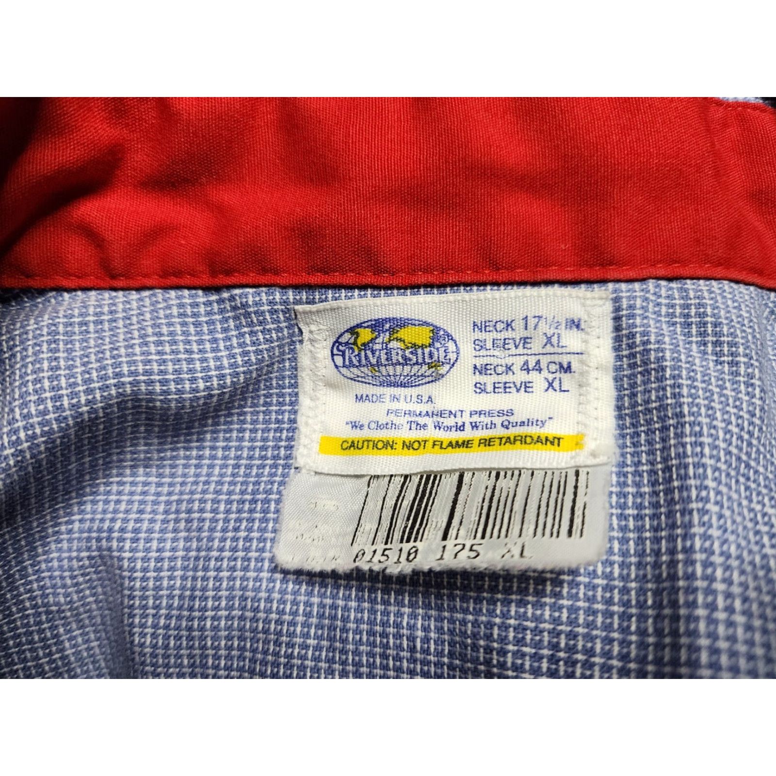 Vintage VINTAGE Budweiser Employee Shirt Mens XL Blue 90s Distressed Logo Button-Up Size US XL / EU 56 / 4 - 7 Thumbnail