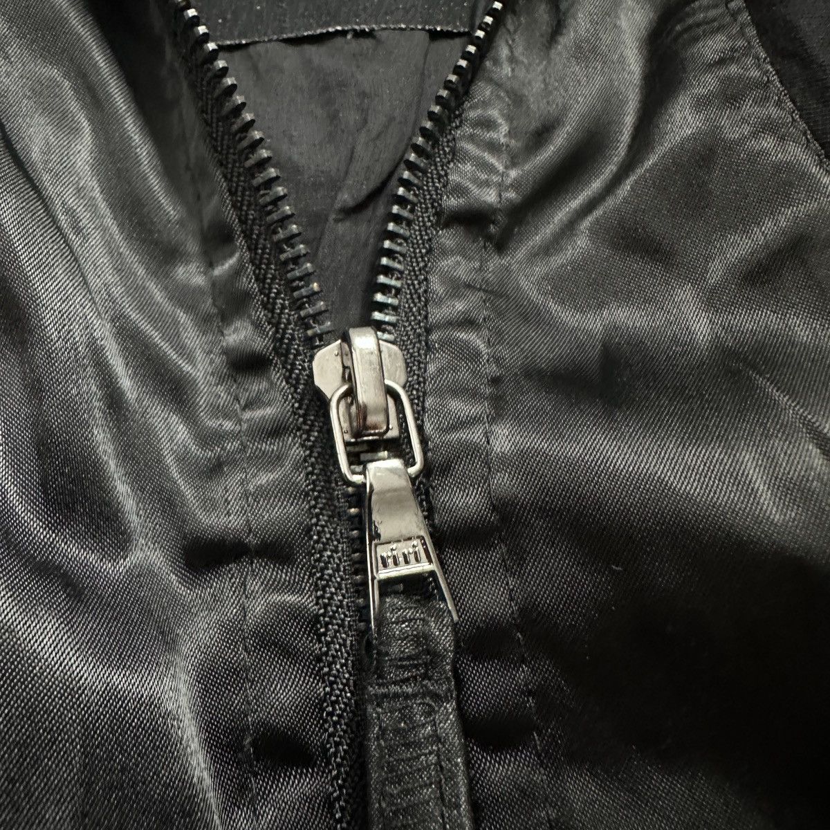 Denis Simachev Denis Simachev Rare Black Satin Bomber Archival Size M / US 6-8 / IT 42-44 - 3 Thumbnail