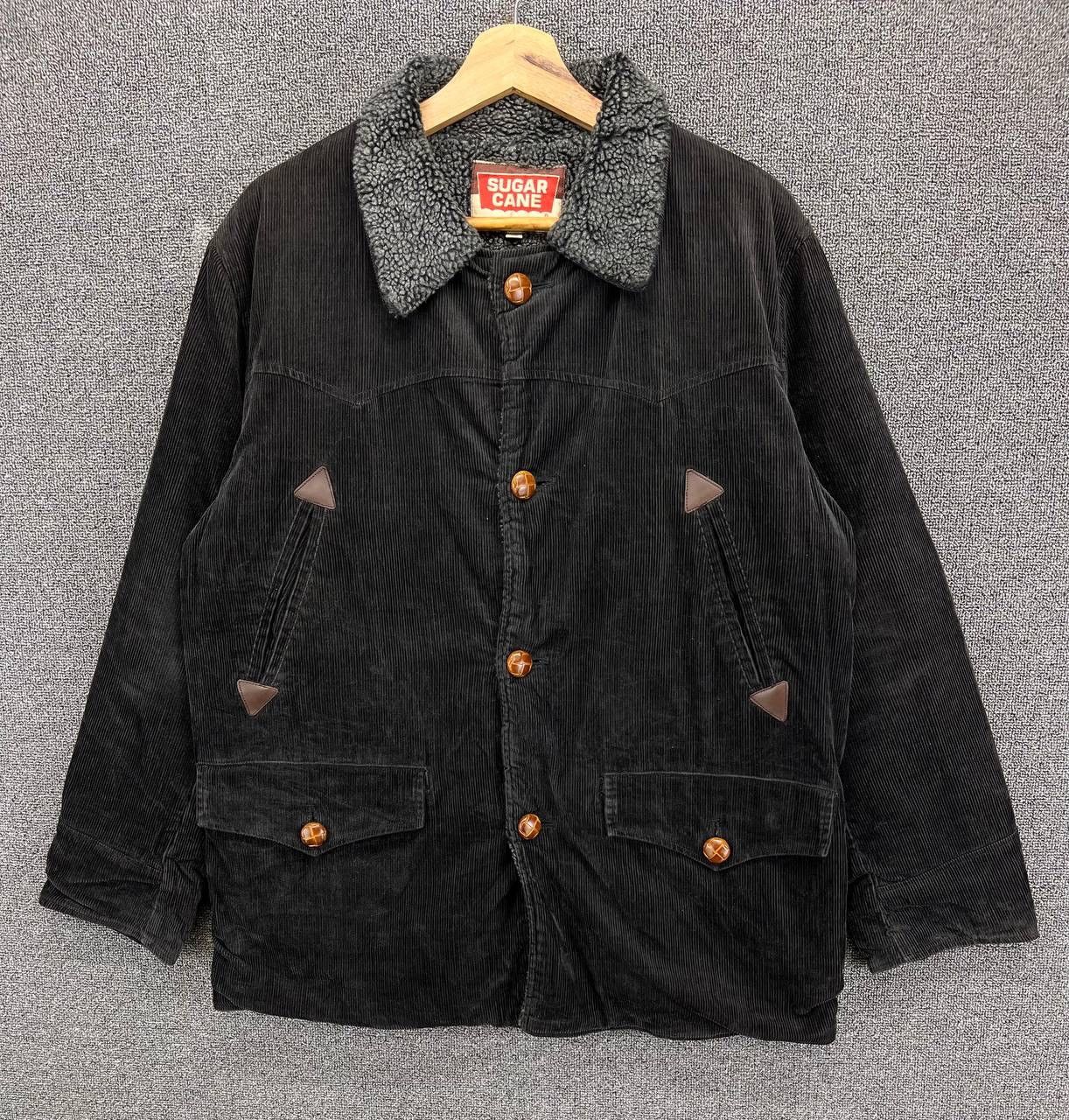 Sugar Cane Vintage Sugar Cane Corduroy Button Up Jacket Size US M / EU 48-50 / 2 - 1 Thumbnail